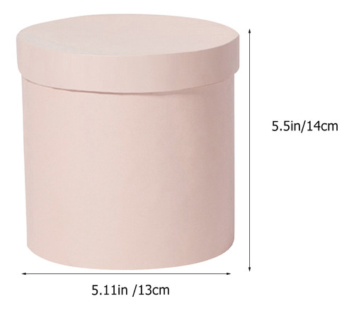 2 Cubos De Papel Para Flores, Redondos, Cubos De Cartón Cilí