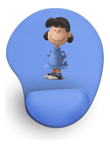 Mouse Pad Ergonômico Snoopy Sally 24x19cm