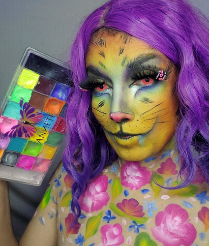 Paleta En Crema Para Body Paint 26 Colores By Annete Fantasy