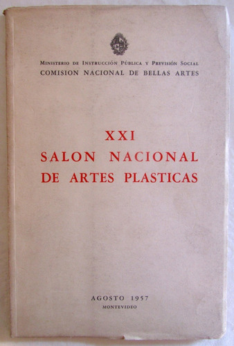 Xxi Salón Nacional De Artes Plásticas 1957 Catálogo Muestra