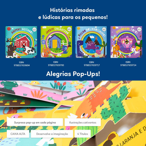 Alegrias Pop-ups! Jardim Encantado