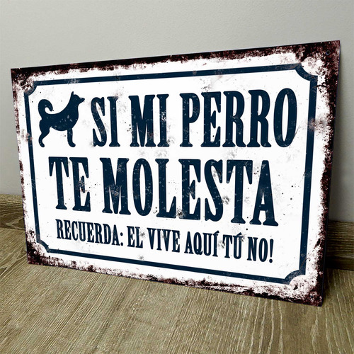 Chapa Retro Vintage Cartel Cuadro Decorativo Frases Cmi006