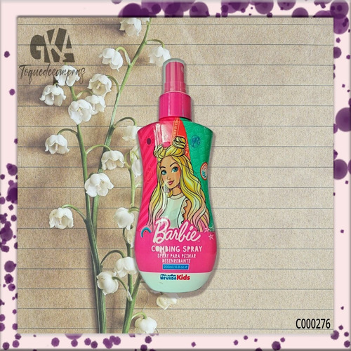 Spray Para Peinar Desenredante Barbie Nevada