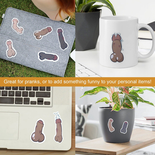 Pegatinas Para Pene P, Juego De 10 Divertidos Diseños De Peg