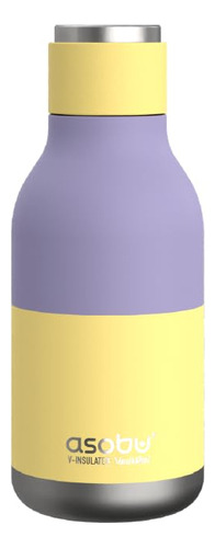 Botella De Agua Asobu 500ml Sin Bpa Gran Regalo -amarillo