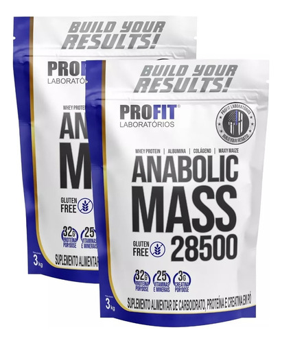 Anabolic Mass-6 Kilos-aumento De Masa Muscular-6 Kilos