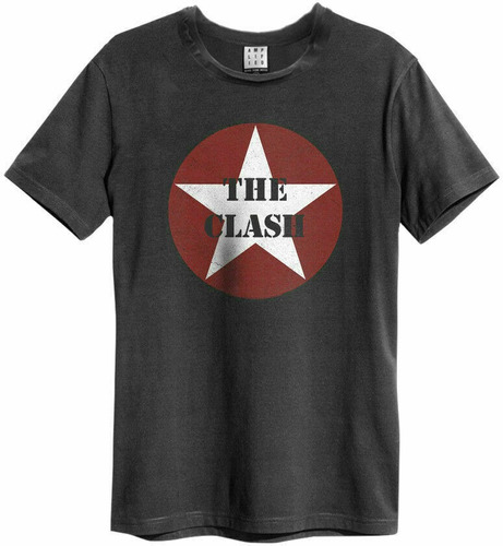 Remera The Clash Star Logo Importada De Uk