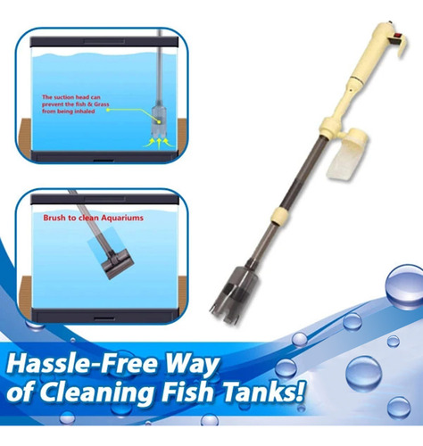 Limpiador Automático De Grava Para Acuarios Z Liquiclean Fis