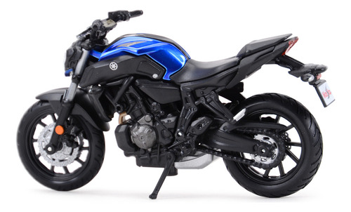Maqueta De Moto Yamaha Mt07 Die Fast Maisto 1:18 2018