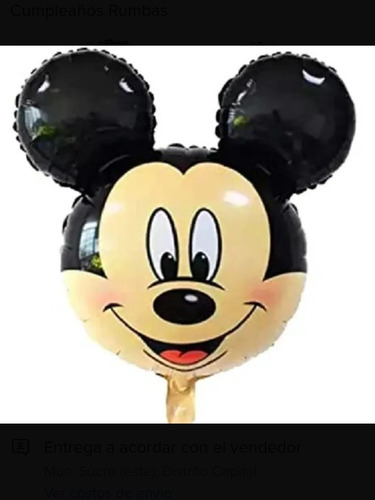 Globos Del Rostro De Mickey Y Minnie