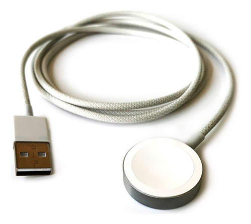 Cargador Para Apple Watch Ultra Cable Nylon Base Aluminio