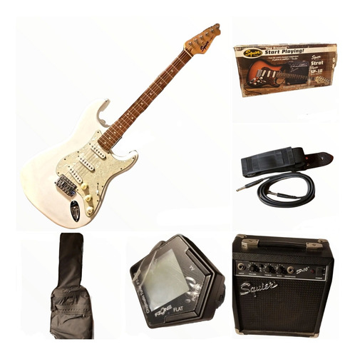 Pack Guitarra Eléctrica Squier Se Special Strat Sp-10 Local 