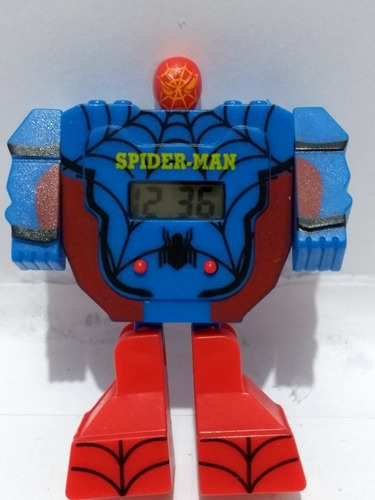 Relógio Infantil Digital Homem Aranha Super Heróis Novidade