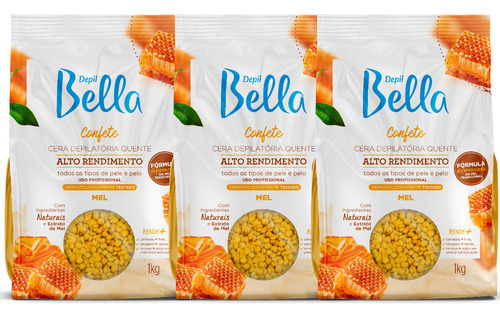 Cera Confete Alto Rendimento Camadas Finas 3 Kg