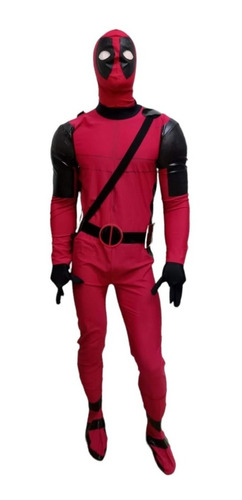 Disfraz Deadpool Para Adulto Lycra Alta Calidad 