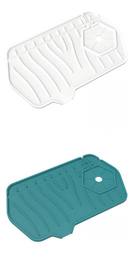 Almohadilla De Drenaje Para Grifo Plegable De 2 Piezas,