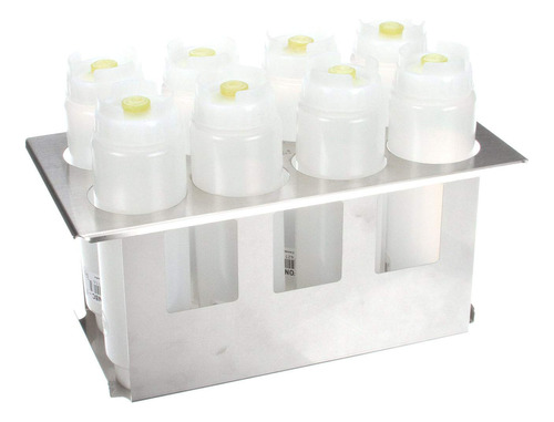 Server 86996 - Soporte Para Botellas De Acero Inoxidable Con