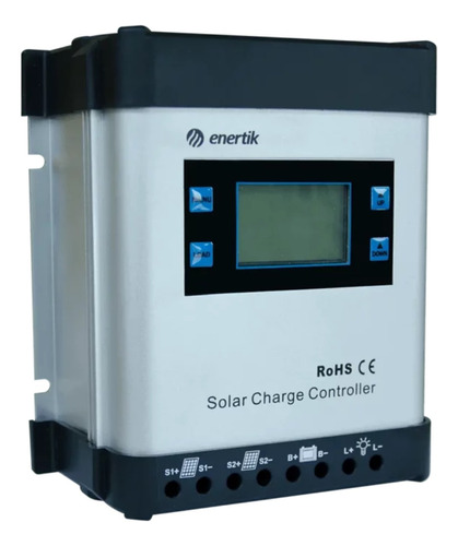 Regulador De Voltaje Para Panel Solar 12v/24v 80a - Enertik