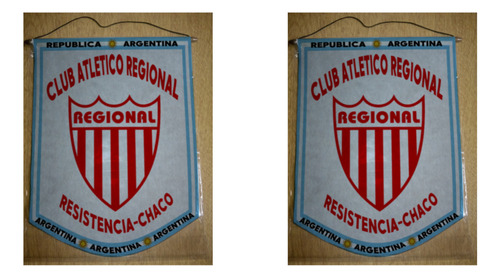 Banderin Chico 13cm Club Regional Resistencia Chaco