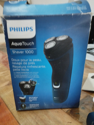 Afeitadora Philips Aqua Touch Shaver 1000 Azul (Usado)