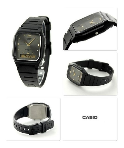 Relógio Casio Masculino Preto Digital Analógico Original
