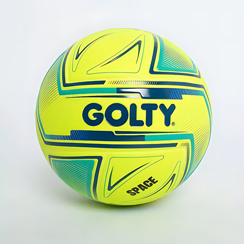 Balón De Fútbol Sala Competencia Golty Space Color Verde