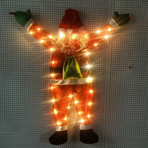 Decoración Colgante De Papá Noel, Adornos Navideños, Exterio