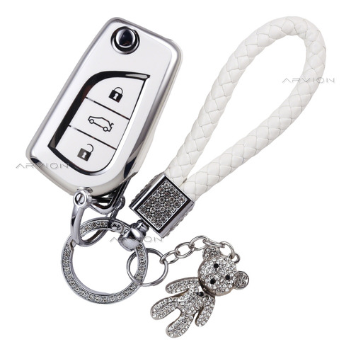 Funda Para Llave Toyota Hilux Rav4 Corolla Avanza Carcasa