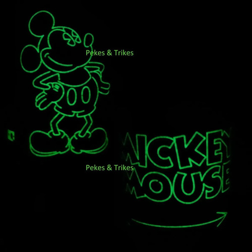 Taza Mikey Mouse Luminosa, Brilla En La Oscuridad 320 Ml