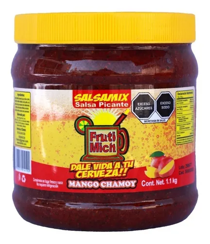 comprar Frutimich Pulpa Para Escarchar Micheladas Sabor Mango Chamoy