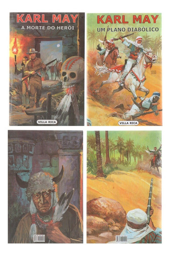 Livro Coleção Karl May - 10 Volumes ( Box Novo )
