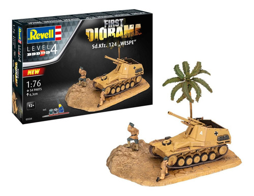 First Diorama Sd.kfz. 124 Wespe 1/76 Kit Revell 03334
