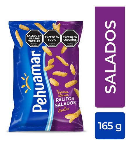 Palitos Pehuamar Sal X 165 Gr | Snacks Picadas Cumpleaños