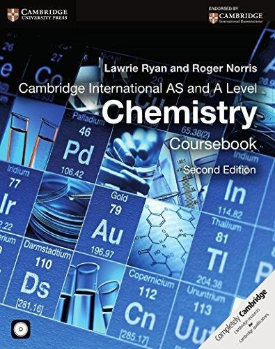 Cambridge International As And A Level Chemistry (2nd.edition) - Coursebook + Cd-rom, De Ryan, Lawrie. Editorial Cambridge University Press, Tapa Blanda En Inglés Internacional, 2014