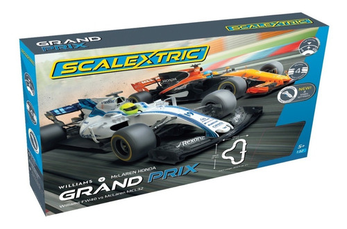 Pista De Autos Scalextric Grand Prix Set Con Cta. Vtas.!