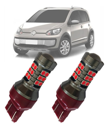 Lâmpada T20 Dois Polos 27 Leds Projecto Up Tsi Drl Red Par