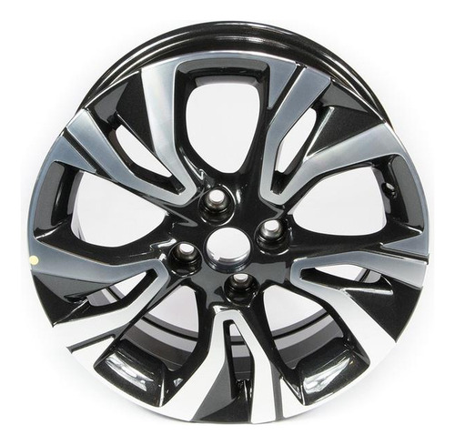 Roda De Liga Leve Aro 16 Acessórios Chevrolet 26234163 Cor Preto