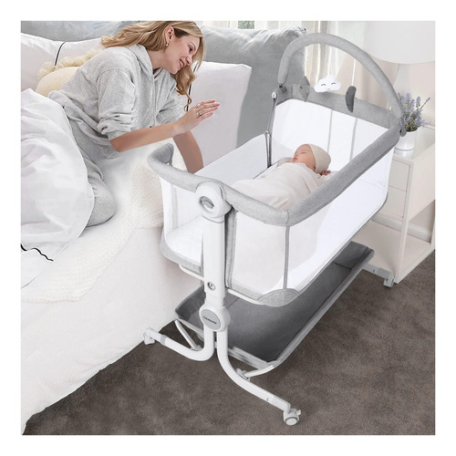 Cowiewie Baby Mobanet Sleeper Con Canasta De Almacenamiento,