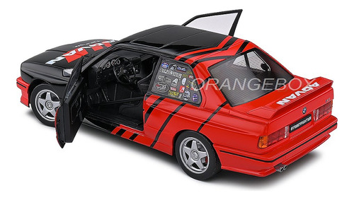 Bmw E30 M3 1990 Advan 1:18 Solido