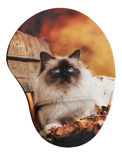 Mousepad Ergonômico Gato Persa Gatinho Fofo Animal 127