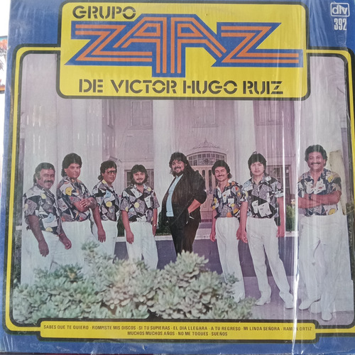 Disco Lp Grupo Zaz De Víctor Hugo Ruiz 1988