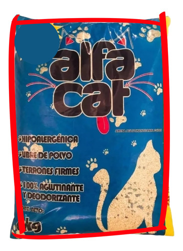 Bolsa De Arena Para Gato Alfa Cat De 6kg