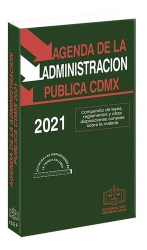 Agenda De La Administración Pública De La Ciudad De Méx 2021