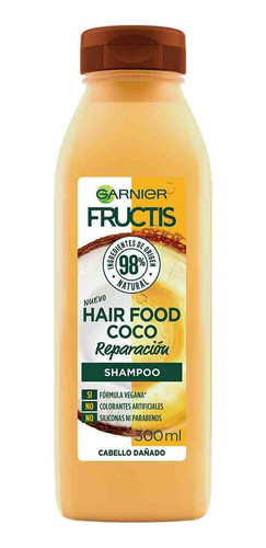 Shampoo Hair Food Coco Reparación 300 Ml