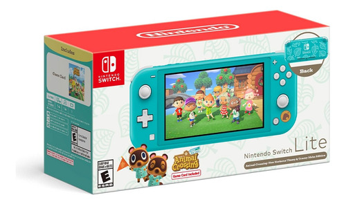 Consola De Juegos Nintendo Switch Lite Timmy & Tommy Aloha