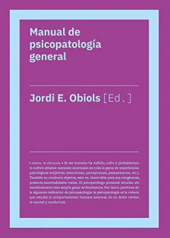 Libro Manual De Psicopatología General