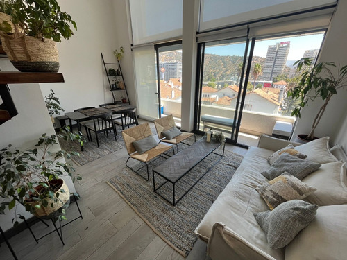 Arriendo Sin Comisión Depto Amoblado Duplex 2h2b Con Vista