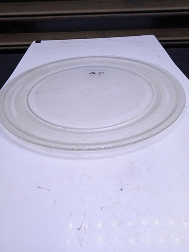 Plato Plano Para Horno De Microondas Grande ...36 Cm De Diám (Usado)