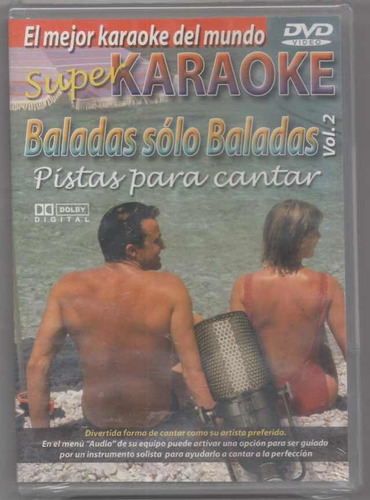 Baladas Sólo Baladas Vol. 2. Dvd Súper Karaoke. Qqa.