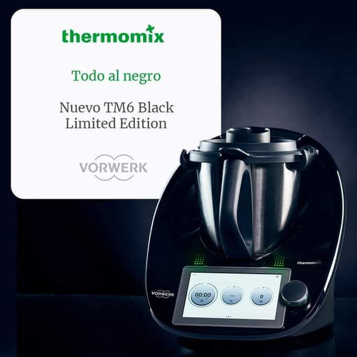 Thermomix Tm6 Black Edition Poco Uso